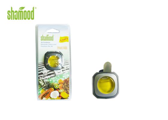 مصغرة 4ML سيارة الهواء المعطر السائل للتنفيس غشاء أصفر بينا
